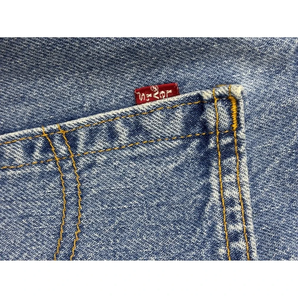 Vintage Levis 560 Loose Fit Tapered Leg Jeans Mens 38x31 Blue Made in‎ USA Denim